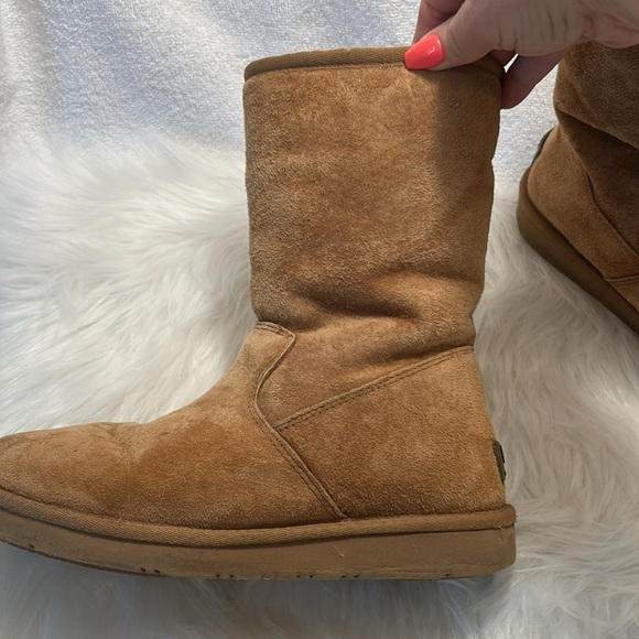 UGG Tan Suede Boots - Picture 17 of 17